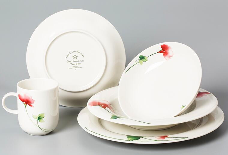 Seltmann Weiden绿叶青花系列