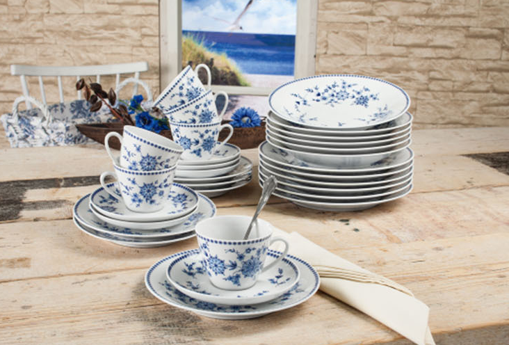 Seltmann Weiden青花瓷汤盘汤碗餐具