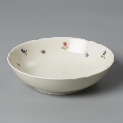 德国原产Seltmann Weiden陶瓷餐盘  西餐具彩色小花系列650ml