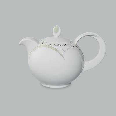 德国原产Seltmann Weiden咖啡壶  陶瓷南湾风情绿色600ml 