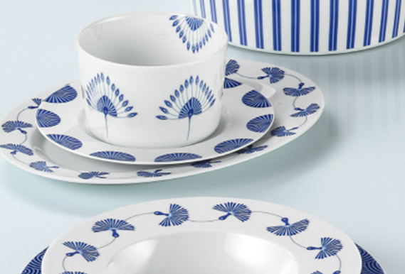 Seltmann Weiden餐具蓝色律动系列