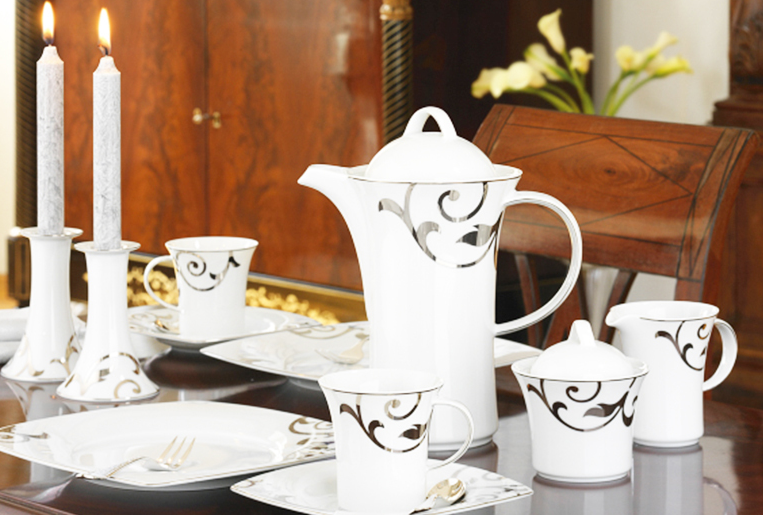 Seltmann Weiden餐具铂金镶边系列