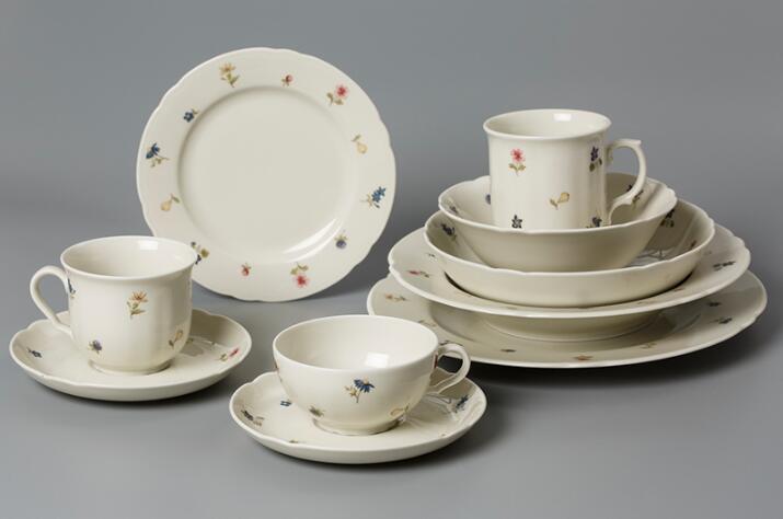 Seltmann Weiden瓷餐具彩色小花系列套装