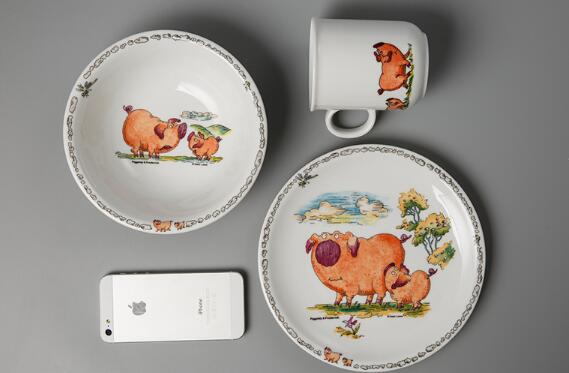 Seltmann儿童餐具萌小猪系列