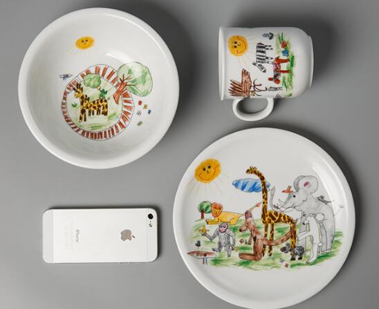 儿童碗套装Seltmann餐具3件套动物园