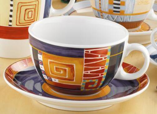 德国Seltmann Weiden欧洲几何图形咖啡杯