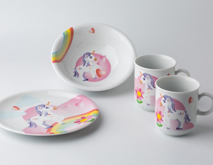德国Seltmann Weiden儿童餐具独角兽系列
