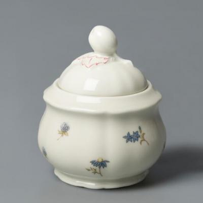 德国原产Seltmann Weiden陶瓷糖罐  彩色小花系列210ml
