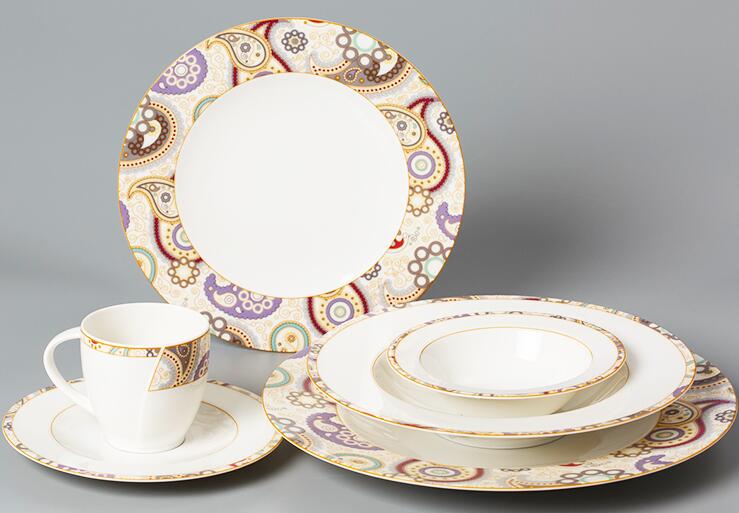 Seltmann Weiden佩斯利图案系列碗碟套装